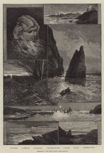 Skisser på Isle of Man